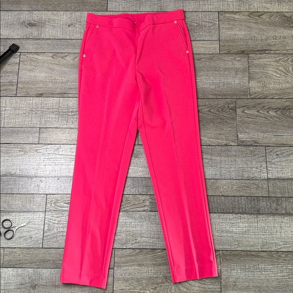 Anne Klein Business Lady Fuchsia Pants - Picture 2 of 14
